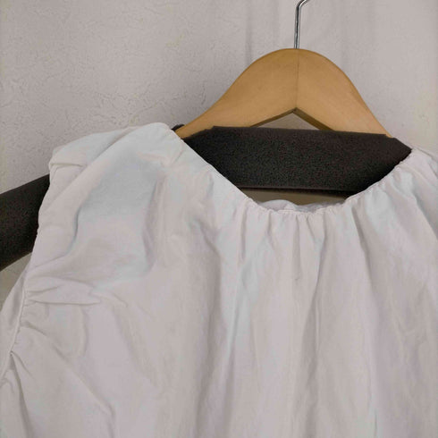 ザラ ZARA パフィークロップトップ レディース import:M