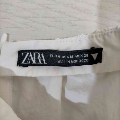 ザラ ZARA パフィークロップトップ レディース import:M