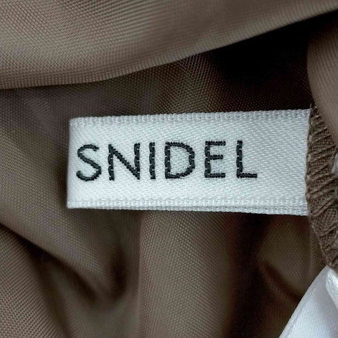 スナイデル snidel Sustainaニットドッキングワンピース レディース 0