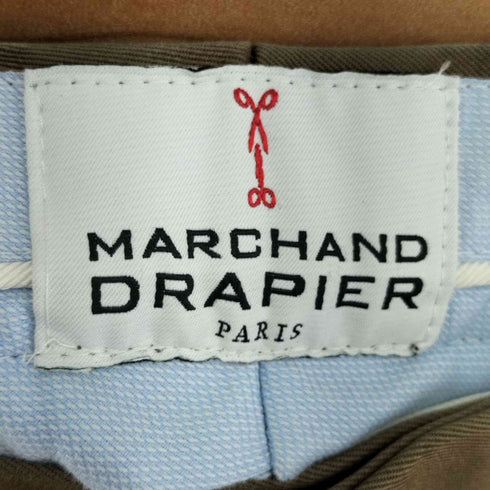 MARCHAND DRAPIER サイドパイピング スラックスパンツ メンズ JPN:48