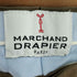 MARCHAND DRAPIER サイドパイピング スラックスパンツ メンズ JPN:48