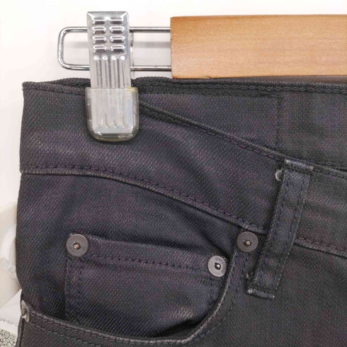 denim&thread コーティングコットンパンツ レディース 26
