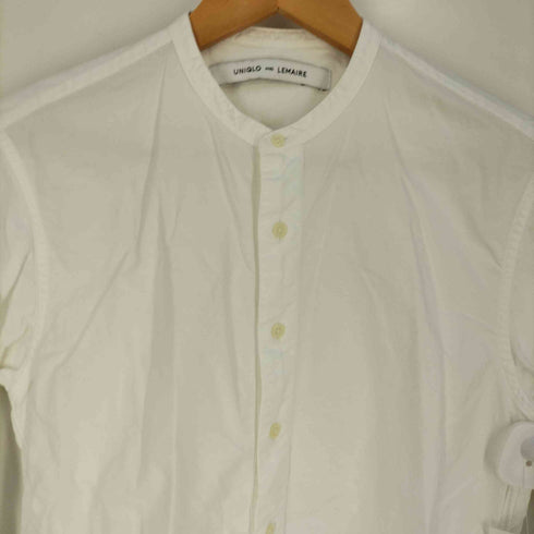 ユニクロアンドルメール UNIQLO AND LEMAIRE オックスフォードスタンドカラープルオーバーシャツ メンズ S
