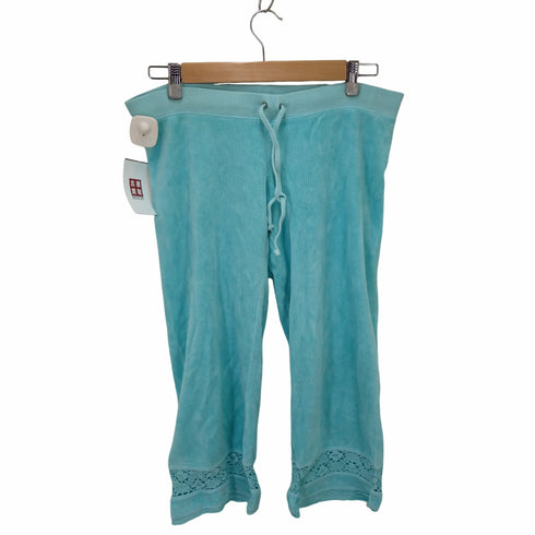 ジューシークチュール JUICY COUTURE レース切替七分丈イージーパンツ レディース 28