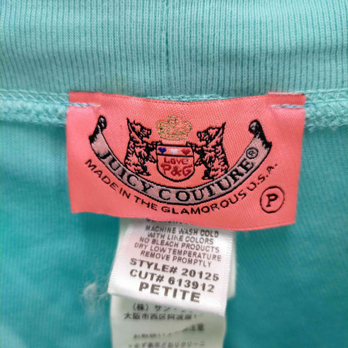 ジューシークチュール JUICY COUTURE レース切替七分丈イージーパンツ レディース 28