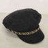 ザラ ZARA NAUTICAL CAP WITH GOLDEN CHAIN レディース JPN:S
