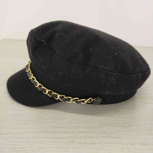 ザラ ZARA NAUTICAL CAP WITH GOLDEN CHAIN レディース JPN:S