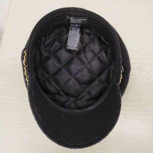 ザラ ZARA NAUTICAL CAP WITH GOLDEN CHAIN レディース JPN:S