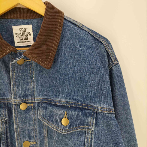 フリークスストア FREAKS STORE FRO SPADUPA CLUB オーバーサイズデニムジャケット メンズ JPN:M