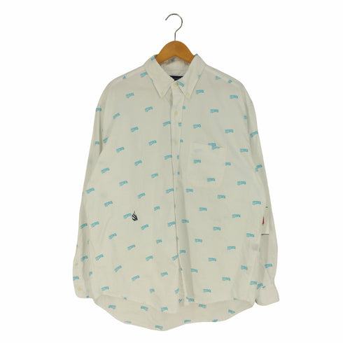 ノーティカ NAUTICA Embroidery Oxford BD SHIRT JOTA 刺繍オックスフォードシャツ ジョタ メンズ import:L