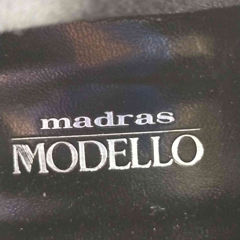 マドラスモデロ madras MODELLO ヒールレザーショートブーツ レディース 22.5