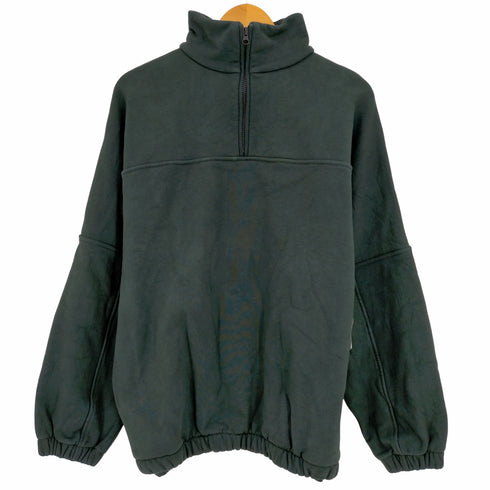 ジーアールテンケー GR10K HALF ZIP SWEATER ハーフジップ スウェット ヘビーウェイト メンズ import:M