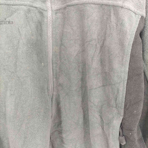 コロンビアスポーツウェア Columbia Sportswear 90S 刺繍 ロゴ フルジップ フリース ジャケット メンズ import:XXL