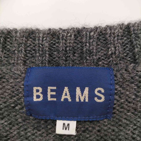 ビームス BEAMS モヘア ウール ハート スペード ニット ベスト メンズ JPN:M