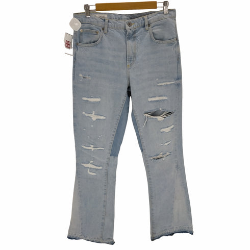 ザラ ZARA RIPPED PATCHWORK JEANS メンズ EUR 42