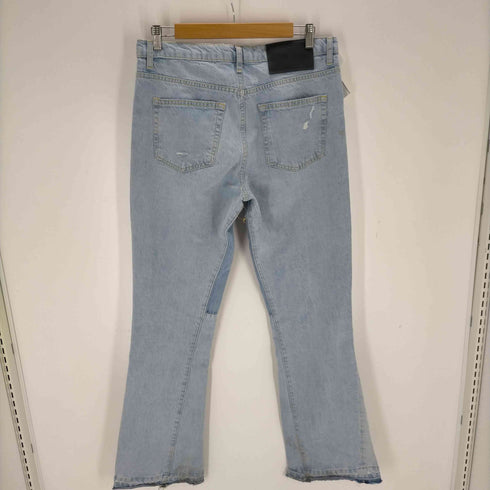 ザラ ZARA RIPPED PATCHWORK JEANS メンズ EUR 42