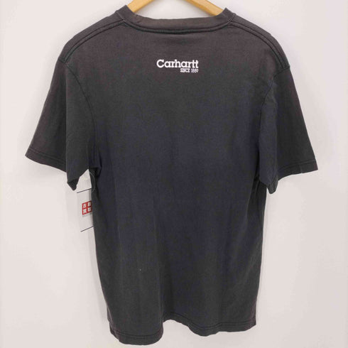 カーハート Carhartt 銀タグ クルーネック プリント Tシャツ メンズ import:L