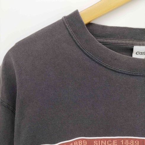 カーハート Carhartt 銀タグ クルーネック プリント Tシャツ メンズ import:L