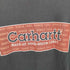 カーハート Carhartt 銀タグ クルーネック プリント Tシャツ メンズ import:L