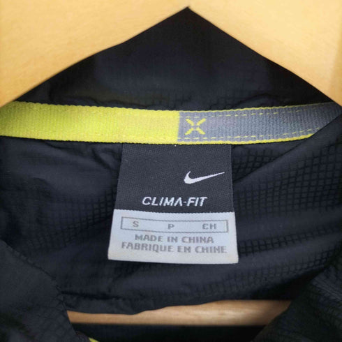 ナイキ NIKE 00s CLIMA-FIT スウッシュ刺繍 ギミックジップジャケット メンズ import:S