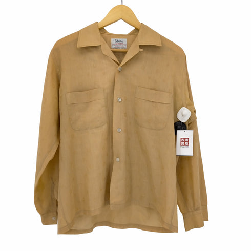 CALIFORNIA COUNTRY CLUB CASUALS 60S~70S コットンポリ L/S シャツ メンズ 15 1/2