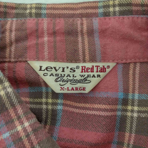 リーバイス Levis red tab フラップポケット チェックシャツ メンズ JPN:XL