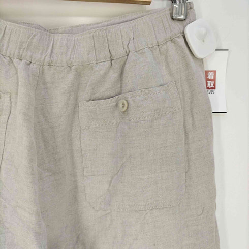 - CUBAVERA リネンレーヨン イージーパンツ レディース 32-34