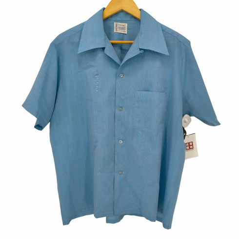 タウンクラフト TOWN CRAFT 60S PENN-PREST 開襟 S/S シャツ メンズ 16 1/2