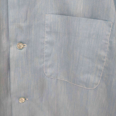 タウンクラフト TOWN CRAFT 60S PENN-PREST 開襟 S/S シャツ メンズ 16 1/2