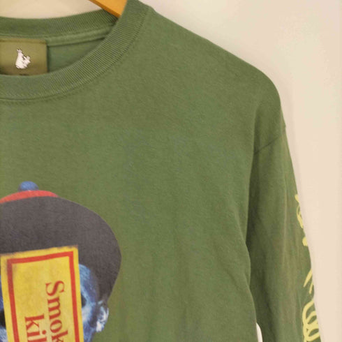 エフアールツー FR2 Smoking Kills キョンシー プリント ロングスリーブTシャツ メンズ import:M