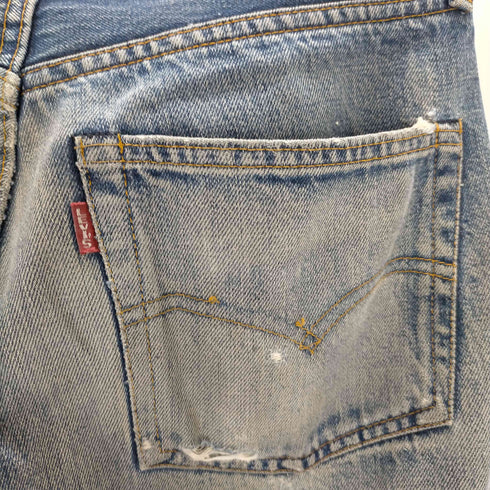 リーバイス Levis 95年製 USA製 501 ビッグE 110周年 刻印555 ボタンフライデニムパンツ メンズ W32 L36