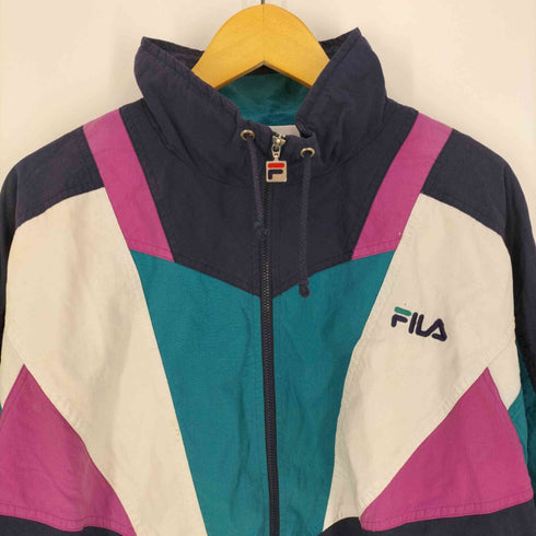 フィラ FILA マルチカラー ナイロンジャケット メンズ JPN:XXL
