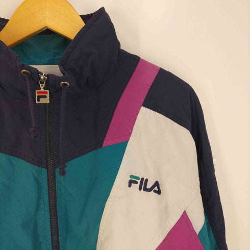 フィラ FILA マルチカラー ナイロンジャケット メンズ JPN:XXL
