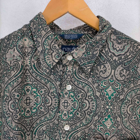 ノーティカ NAUTICA 90S ペイズリー柄 長袖シャツ メンズ JPN:L