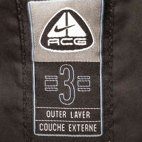 ナイキエーシージー NIKE ACG 00s ダブルジップ フルジップナイロンジャケット メンズ import:XL