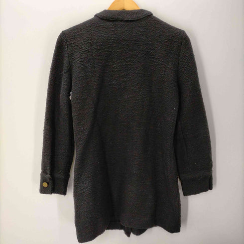 ザラ ZARA 金釦 テクスチャーワンピース レディース JPN:S