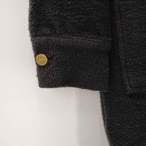 ザラ ZARA 金釦 テクスチャーワンピース レディース JPN:S