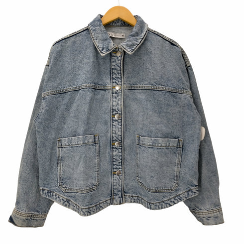 ザラ ZARA ウォシュドデニムジャケット レディース JPN:L