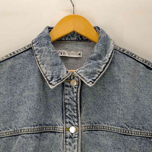 ザラ ZARA ウォシュドデニムジャケット レディース JPN:L