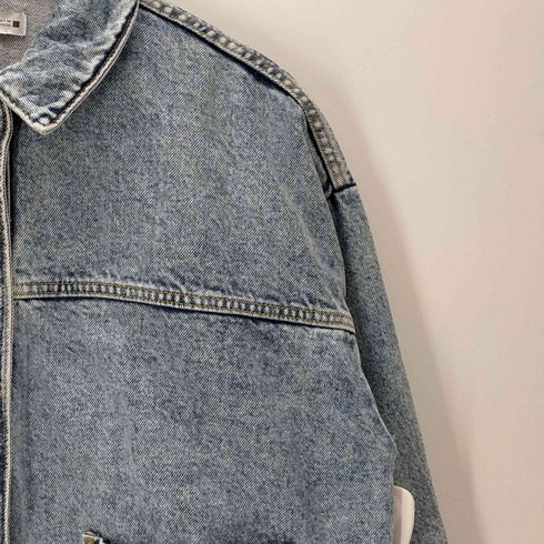ザラ ZARA ウォシュドデニムジャケット レディース JPN:L