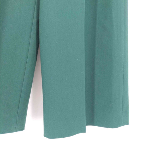ザラ ZARA ツータック ワイドストレートスラックス レディース S