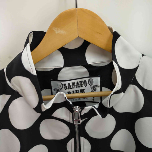 SANATO RIUM ドット柄チュニックワンピース レディース