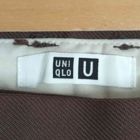 ユニクロユー UNIQLO U ウールブレンドタックパンツ レディース