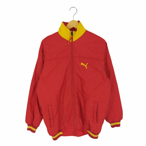 プーマ PUMA DELTAPLUS ロゴ刺繍 ハイネック リバーシブルブルゾン メンズ import:XXL