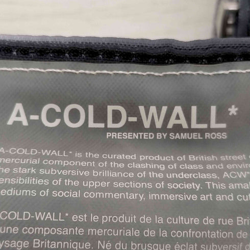アコールドウォール A-COLD-WALL HOLSTER BAG メンズ