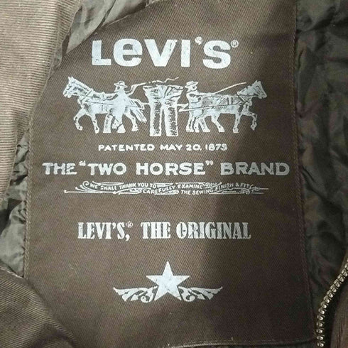 リーバイス Levis コットン ジップアップ ワークジャケット カバーオール メンズ import:L