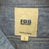 エフオービーファクトリー FOB FACTORY シャンブレー バンドカラーシャツ メンズ 1