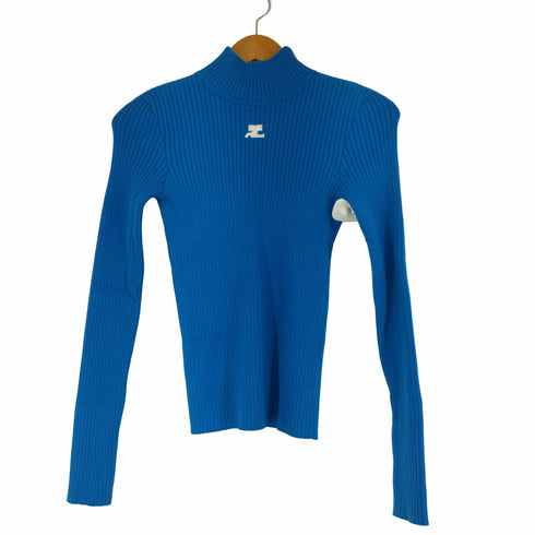 クレージュ courreges タートルネック リブニットセーター レディース JPN:1
