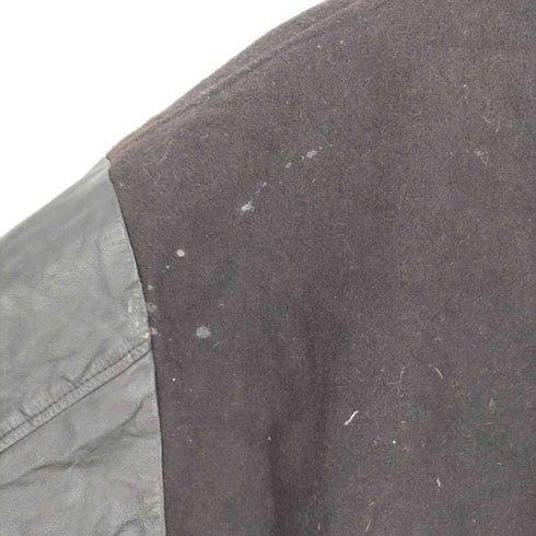 SUMAGGO カナダ製 リサイクルウール レザー スタジャン メンズ import:XXL