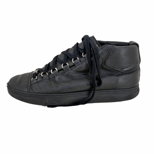 バレンシアガ BALENCIAGA Arena High Black Leather メンズ
